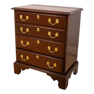 Harden Cherry 4 Drawer Chest Nightstand For Sale