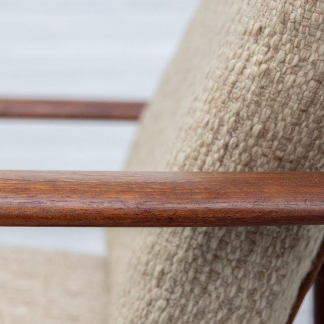 PJ56 Armchair by Grete Jalk for Poul Jeppesen 1960s For Sale - Image 15 of 18