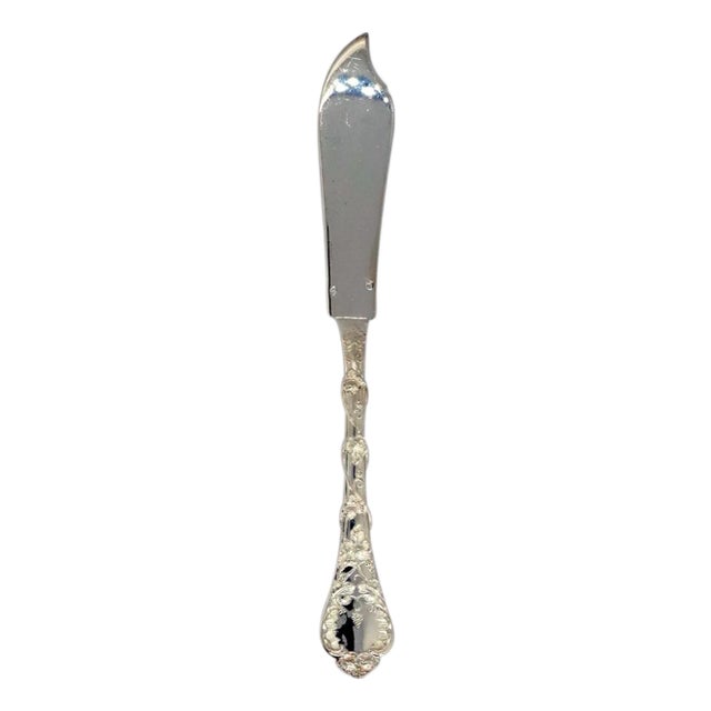 French Odiot Demidoff .950 Sterling Silver Fish Knife For Sale
