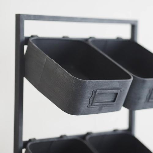 Industrial Metal Display Stand For Sale - Image 6 of 17