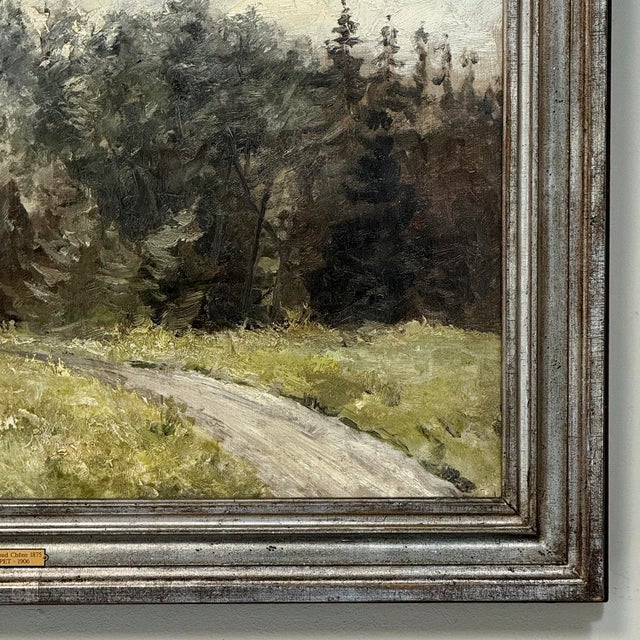 19th Century Framed Oil Painting on Canvas by Leon Philippet (1843-1906) For Sale - Image 9 of 15