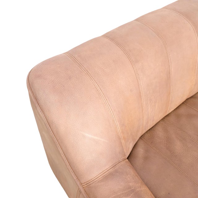 DS44 Two-Seater Buffalo Leather Sofa in Brown by de Sede For Sale - Image 10 of 12