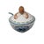 Nautical Fitz and Floyd Classics Seaboard Lobster Soup Turreen With Ladle For Sale - Image 3 of 12