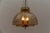 1960s Brass and Smoked Glass Hanging Lamp from Limburg, Germany, 1960s For Sale - Image 5 of 14