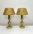 Vintage Brass Spheric Table Lamps, France, 1960s, Set of 2 For Sale - Image 14 of 14