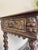Antique Console Table in Carved Wood, 1890s For Sale - Image 3 of 15