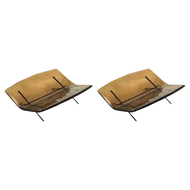 Hakou B Trays by Mason Editions, Set of 2 For Sale