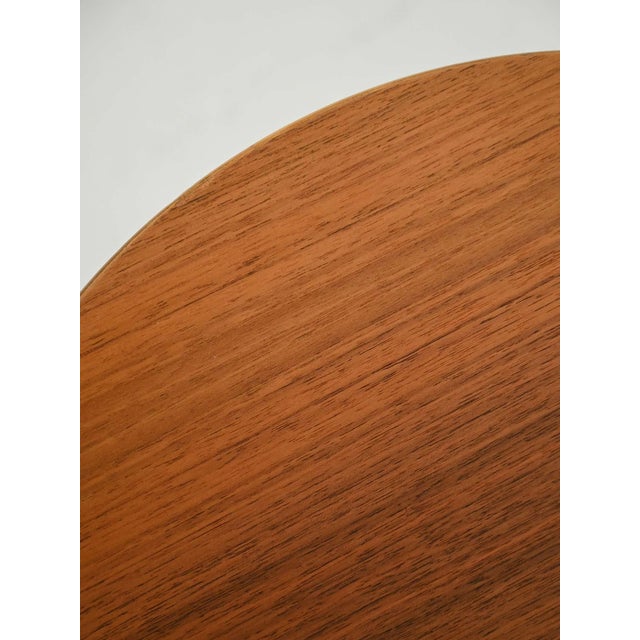 Brown Teak Coffee Table by Kerstin Hörlin-Holmquist for Nordiska Kompaniet, 1960s For Sale - Image 8 of 10