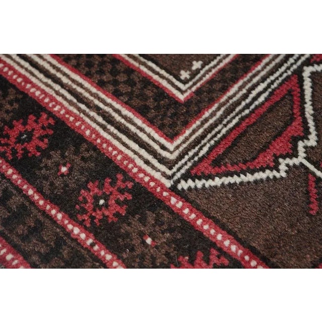 Vintage Tribal Afghan Rug 2'9'' X 5'0'' For Sale - Image 4 of 11