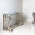 Late-20th Century Hollywood Regency Style Metal and Glass Consoles For Sale - Image 9 of 10