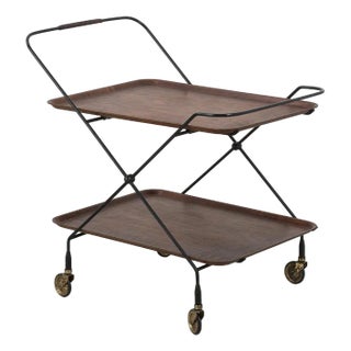 Vintage Service Trolley by Paul Nagel For Sale