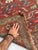 Textile Antique Kurdish with Flower Border Variations of Reds Rug 3.9 x 5.10 For Sale - Image 7 of 10