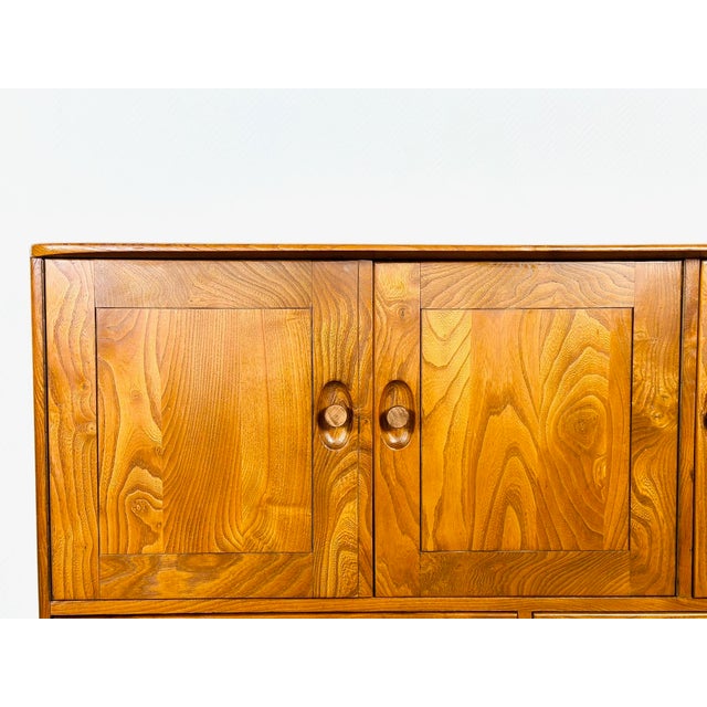 Vintage Scandinavian High Sideboard from Ercol, 1960s For Sale - Image 11 of 17