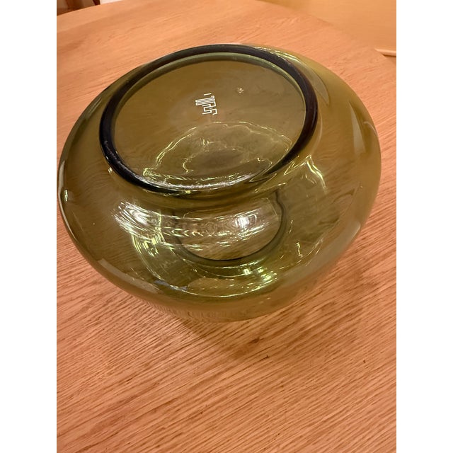 2020s Contemporary Marimekko Urna Vase, Olive For Sale - Image 5 of 5