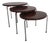 Nesting Tables from Vaza Roden, 1960s, Set of 3 For Sale