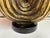 Antique Gold Leaf Plaster Cactus Lamp For Sale - Image 9 of 12