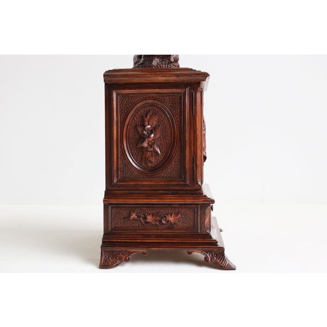 Antique Black Forest Cigar Box in Walnut, 1880 For Sale - Image 11 of 15