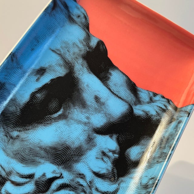 Contemporary Ceramic Catchall Tray, Head of Herakles by Metropolitan Museum of Art For Sale - Image 3 of 7