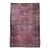 Antique Oversized Sarouk Area Rug, Hand-Knotted Wool, Allover Floral Pattern, 10x18, Red & Navy For Sale