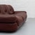 Maroon Italian Three-Seater Sofa by Sapporo for Mobil Girgi, 1970s For Sale - Image 8 of 17