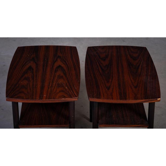 Danish Rosewood Side Tables, 1960s, Set of 2 For Sale - Image 6 of 11