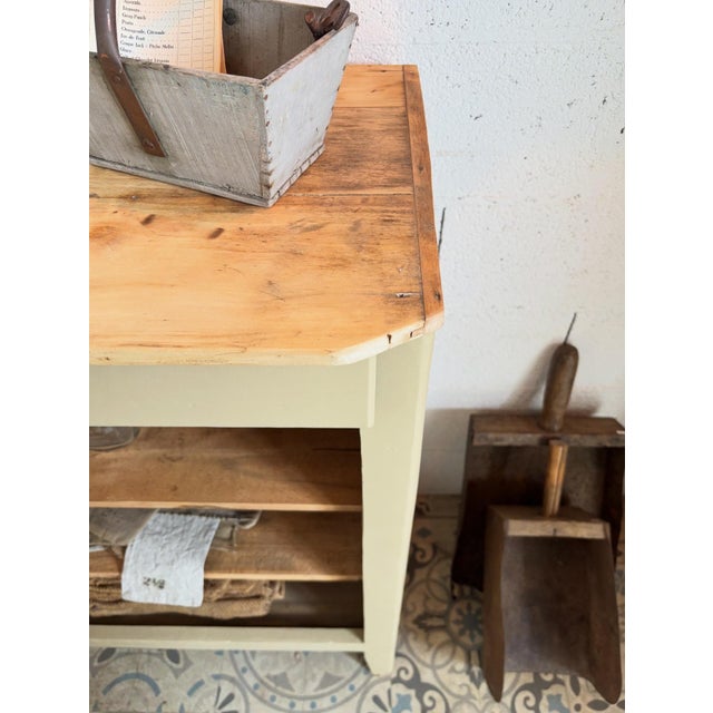 Open Beige Jam Cupboard, 1950s, in Very Good conditions. Designed 1950 to 1959