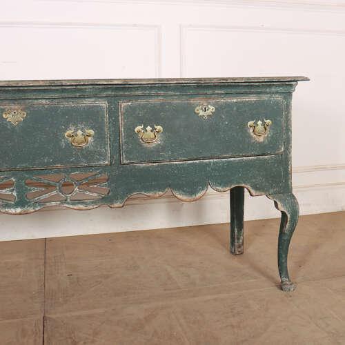 Large English Dresser Base For Sale - Image 5 of 18