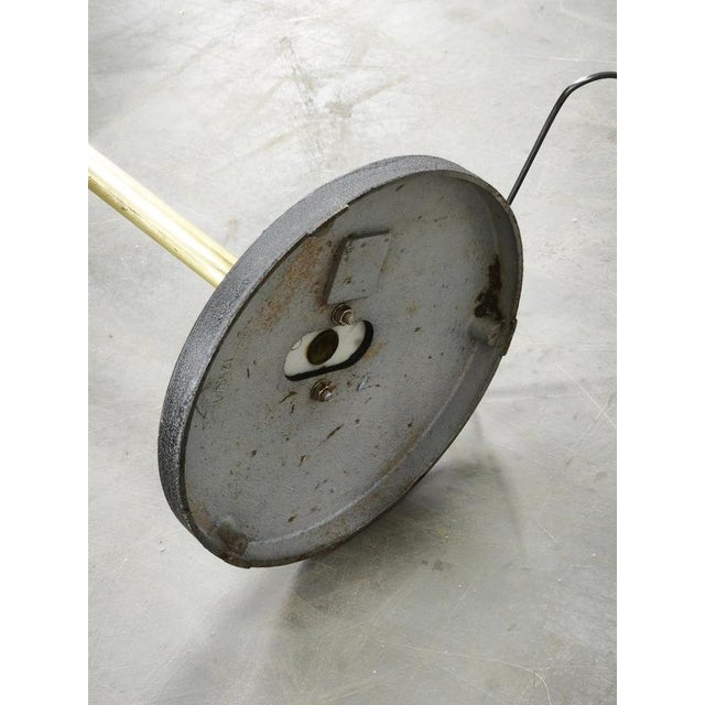 Space Age Brass and Opaline Glass Floor Lamp from Lidokov, 1960s For Sale - Image 6 of 14