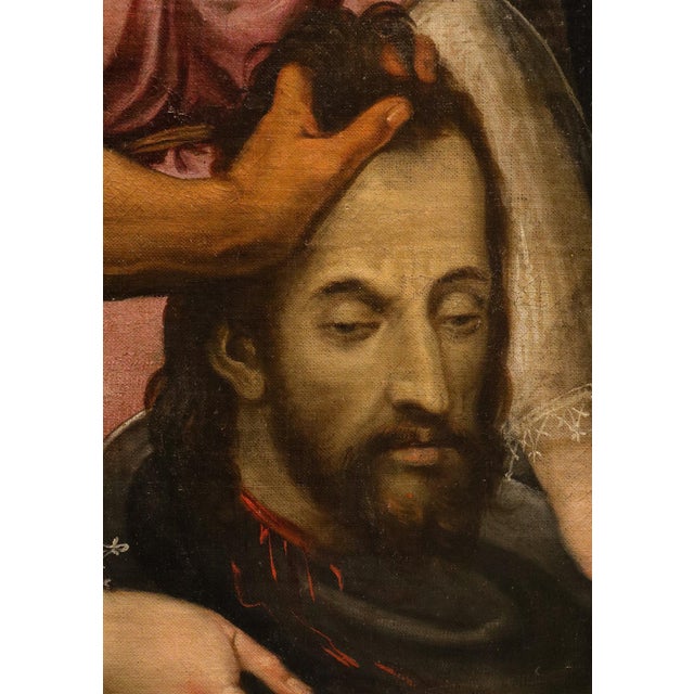 Bernardino Campi, Salome with the Head of Battista Campi, 1580, Oil on Canvas For Sale - Image 12 of 15