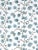 The House of Scalamandré Pignoli Wallcovering, Teal For Sale