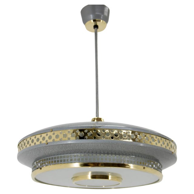 Space Age Mimtal Pendant by Ludib Bratislava, Czechoslovakia, 1960s For Sale - Image 12 of 12