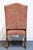 Pearson Furniture Solid Ash Country French Accent Lounge Arm Chair W. Brick Red Basketweave Upholstery 01422-00 For Sale In Kansas City - Image 6 of 11