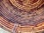 Italian ‘Gabriella Crespi Style’ Mid-Century Pencil Reed Rattan Coiled Bowl, Basket For Sale In San Antonio - Image 6 of 12