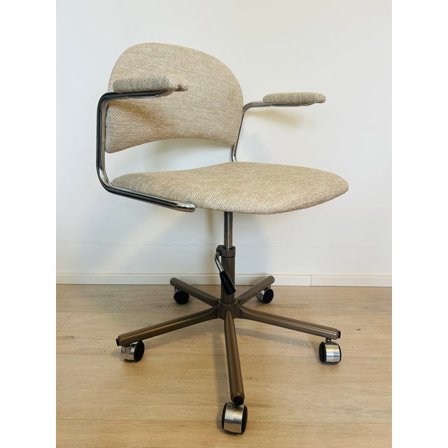 Vintage Model K-385 Office Desk Chair by Kovona, Czechoslovakia, 1980s For Sale - Image 4 of 12