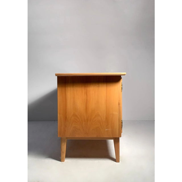 Mid 20th Century Vintage 1940s Petite Swedish Sideboard Cabinet For Sale - Image 5 of 11
