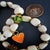 White Beaded Yellow Heart Zen Bracelet Set, 2 Pieces For Sale In Miami - Image 6 of 9