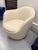 DWR Leather Lína Swivel Chair For Sale In Washington DC - Image 6 of 10