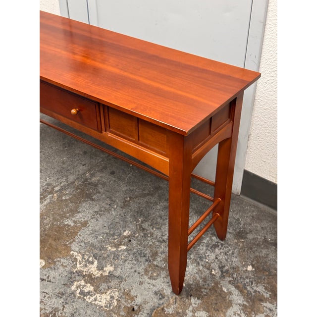 Circa 1999 Impressions by Thomasville Bridges Collection Console Table For Sale - Image 11 of 12