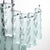 Mid-Century Modernist Style of Fontana Arte Geometric Knapped Glass Pendant For Sale - Image 9 of 16