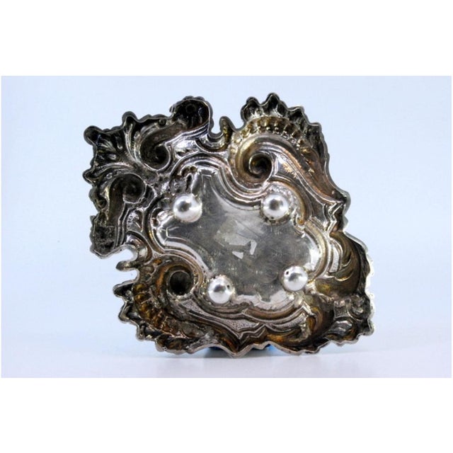 Silver Ashtray with High Reliefs For Sale - Image 6 of 7