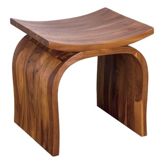 NOIR Muki Stool, Teak For Sale