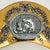 Single Medaglioni Piero Fornasetti Gilt Porcelain Cresent Shaped Catchall Tray For Sale - Image 11 of 12