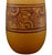 Vintage Art Deco French Orange Vase, 1920s For Sale - Image 3 of 7