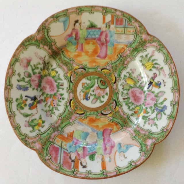 Rose Canton Serving Plates Set of 3 Chairish