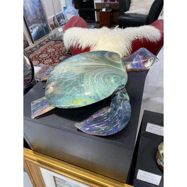 Giant Murano Glass Turtle by Zanetti For Sale - Image 4 of 6
