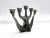 Brutalist Brutalist Cast Iron Candleholder by Horst Dalbeck, 1970s For Sale - Image 3 of 10
