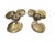 Gilt Brass Lotus Leaf Wall Sconce in the style of Maison Jansen, 1970s For Sale - Image 3 of 9