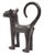 Benin Artist, Pair of Royal Leopards, 1800s, Bronze For Sale - Image 6 of 13