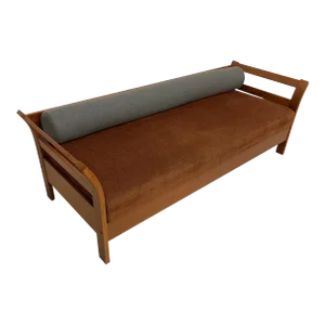 Mid-Century Danish Modern Scandinavian Modern Teak Daybed Sofa Bed, 1970s