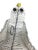 Artisan Hand Beaded White Bird Hanging Ornament For Sale - Image 4 of 10